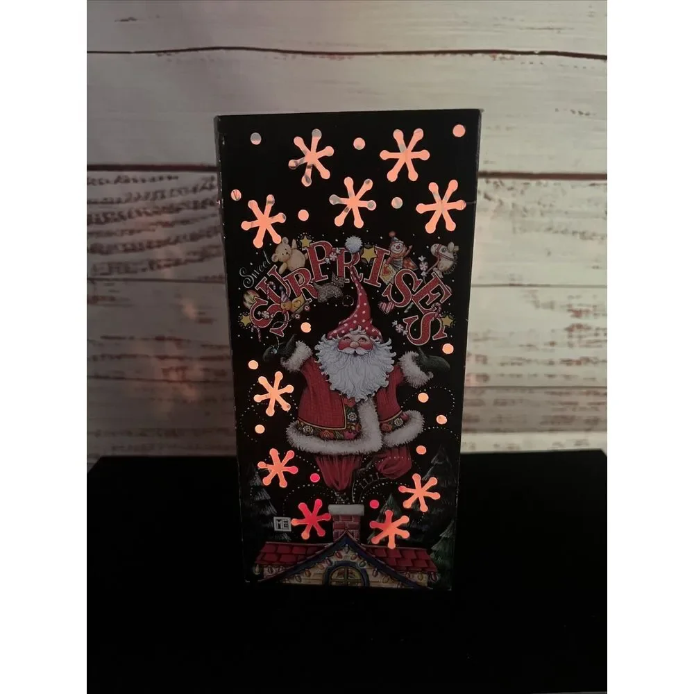 Mary Engelbright Paper Luminaries Set Of 8‎ Santa Sweet Surprises